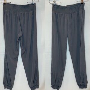 5 for $25! Last Chance!‎ Aerie Grey Joggers Lightweight Elastic Ruched Waist
